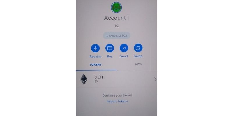 metamask kontrolna tabla za mobilni novčanik