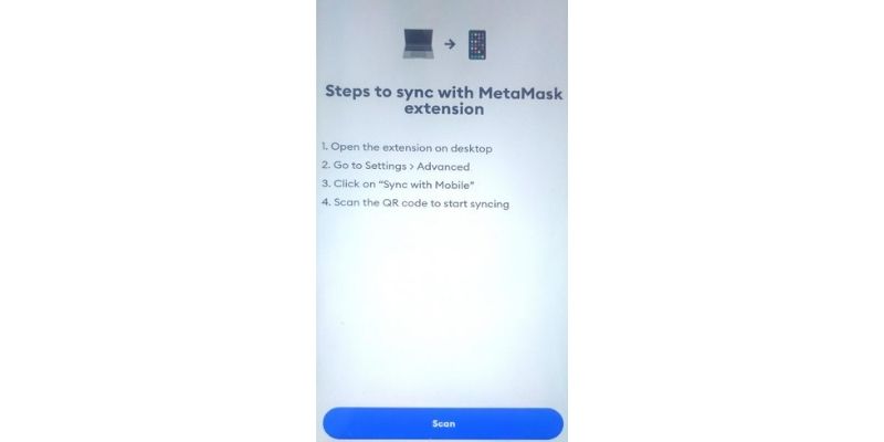 novčanik sinhronizacija-metamaska