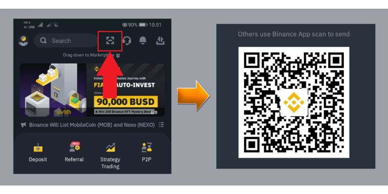 kako poslati novac na binance kriptomenjacnici